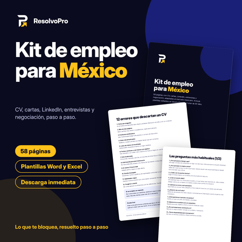 Kit de empleo · Job Search Kit (elige tu país / choose your country)