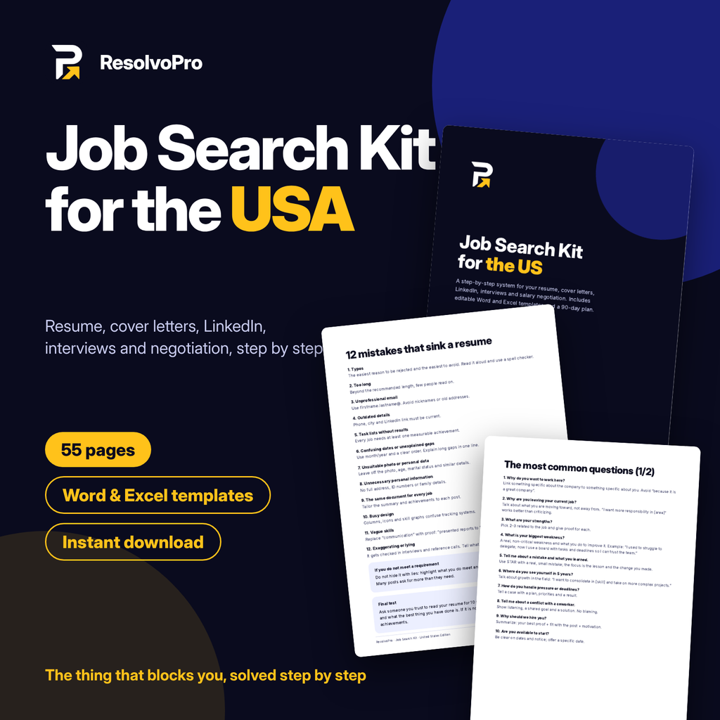 Kit de empleo · Job Search Kit (elige tu país / choose your country)
